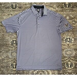 FootJoy FJ Men's Polo Short Purple Golf Top Size Large